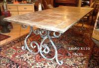 Table pied forge patine claire.JPG